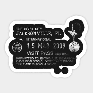 Jacksonville Sticker